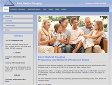 Tablet Screenshot of kentmedicalimaging.co.uk